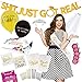 Ultimate Bachelorette Party Decorations Mega Value Kit - Tiara, Sash, Veil/Comb, Banner, Tattoos, Cups, Straws, Balloons, Party Games, Drinking Game - Bride To Be Bridal Shower - Party Supplies