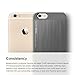 elago® [Outift Matrix][Dark Grey] - [Premium Hybrid Construction][Brushed Aluminum][Spark Design Award] - for iPhone 6/6S Plus