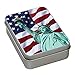 Matches Strike Almost Anywhere in Vintage Style Tin Container Steve Kaeser since 1989 (Flag)