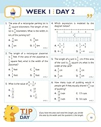 6th Grade Common Core Math: Daily Practice Workbook