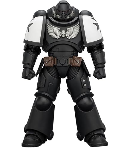 JOYTOY Warhammer 40K 1/18 Actionfigur – Chaos Space Marines Black Legion Chosen Mit Plasma Pistole Und Power Axt, JT00959, Sammlerstück Ab 15 Jahren JOYTOY Warhammer 40K 1/18 Actionfigur – Chaos Space Marines Black Legion Chosen Mit Plasma Pistole Und Power Axt, JT00959, Sammlerstück Ab 15 Jahren
