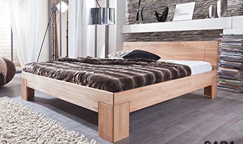 Sam Massivholz Kernbuche Bett 160x200 Cm Sienna Geschlossenes Kopfteil Holzbett Aus Buche Geolt In Zeitlosem Design Amazon De Kuche Haushalt