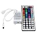 SUPERNIGHT RGB LED IR Remote Controller DC12V 6A with 44 Keys IR Remote Control for SMD 5050 3528 2835 RGB LED Strip Lights