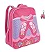 Stephen Joseph Girls Ballet Shoes Backpack with Zipper Pull
