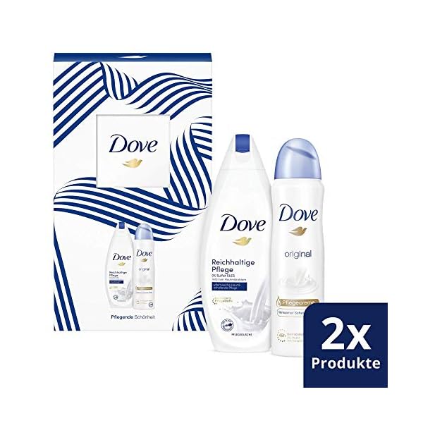 Dove-Gift-Set-Rich-Care-for-Softer-Skin-with-Deodorant-Spray-and-Shower-Gel-150-ml-250-ml Dove Gift Set Rich Care for Softer Skin with Deodorant Spray and Shower Gel (150 ml + 250 ml)