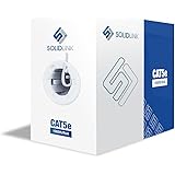 SolidLink CAT5e 1000ft Premium UTP Ethernet Cable 24AWG 1000 Feet LAN Network Wire