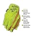 Mechanix Wear Hi-Viz CG Heavy Duty Gloves - High-Visibility Work Gloves - For Construction - Breathable Synthetic Leather - Machine Washable - Durable - Fluorescent Yellow - Medium
