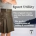Damn Near Kilt 'Em Men's Sport Utility Kilt Large Dark Gray