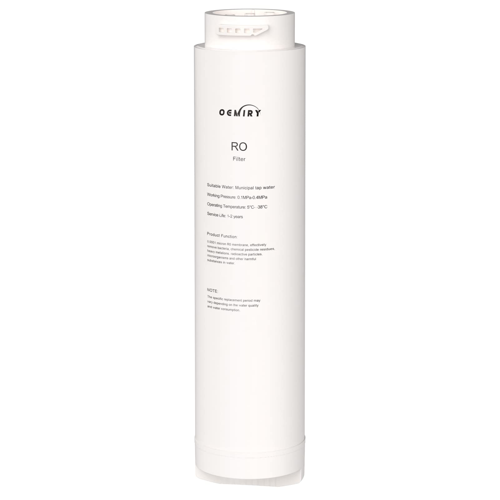 Photo 1 of OEMIRY Countertop Reverse Osmosis Water Filter Replacement for OM-ROF01 / OM-ROF01-1 / OM-ROF02, RO Replacement Filter, Lasts Up to 1-2 Years, 1 Pack