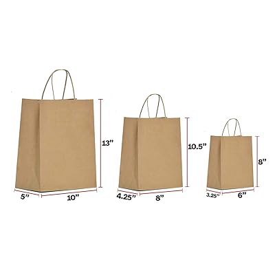 large paper gift bags with handles