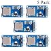 HiLetgo 5pcs Micro SD TF Card Adater Reader Module 6Pin SPI Interface Driver Module with chip Level Conversion for Arduino UNO R3 MEGA 2560 Due primary