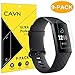 CAVN 9-Pack Compatible Fitbit Charge 3 Screen Protector, Full Coverage Screen Cover Saver Protection Film Protector Compatible Fitbit Charge 3 / SE Smartwatch [Ultra Clear/Anti-Bubble]