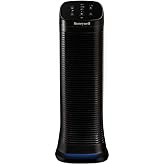 Honeywell HFD310C AirGenius 4 Tower Air Purifier for Large Room, Quiet, Oscillates Permanent Washable Filter Air Cleaner Capt