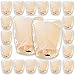 Just Artifacts ECO Wire-Free Flying Chinese Sky Lanterns (Set of 20, Eclipse, Ivory) - 100% Biodegradable, Environmentally Friendly Lanterns!