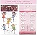 Glitter Temporary Tattoos for Girls - 6 Sheets Fun Sparkle Stickers - 60+ Shining Fairy Heart Butterfly Feathers Fake Tattoo Designs - Rainbow Flash Waterproof Transfers - Great Party Favors