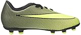 NIKE Jr. Bravata II (FG) Firm-Ground Soccer Cleat Black/Volt Size 3 M US