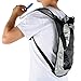 MUSETECH Hydration Pack with 2L Backpack Water Bladder for Hiking Running Biking Color Black