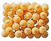 MAPOL 50- Pack Orange 3-Star Premium Ping Pong Balls Advanced Training Table Tennis Ball