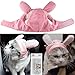 Bro'Bear Bunny Rabbit Hat with Ears for Cats & Small Dogs Party Costume Accessory Headwear (Pink Bunny, Medium)