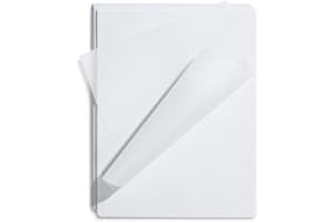 MATICAN Vellum Paper, 100-Sheet Transparent Paper 8.5 x 11 Inches, 93 GSM Translucent Clear Paper for Sketching, Tracing, Printing, Scrapbooking