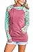 EIFFTER Womem Floral Print Pullover Hoodie Casual Long Sleeve Drawstring Hooded Sweatshirt With Pocket