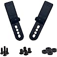 HolsterBuilder J-Clip Kydex Belt Clip, Black Tuckable Sheath Grip Hook with Pre-Drilled Holes for IWB/OWB Concealed Carry Holster, Secure Fit for Kydex, Leather, Hybrid Holsters