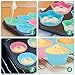 Houswill 27 Pcs Reusable Silicone Cupcake Baking Cups /Muffin and Cupcake , Silicone Cupcake Liners, Non-Stick Muffin Cups Molds, Including Round, Donut, -9 Shape / Flower Food Grade Silicone