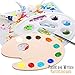 Complete Acrylic Paint Set by Glokers – 36 Piece Professional Painting Supplies Set, Includes Mini Easel, 6 Canvases, Paint Tray, Painting Knives, 10 Paintbrushes and More for Artists