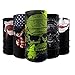 INZENYN Unisex Seamless Face Scarf Bandana 2 Pcs Multifunctional Microfiber American Flag Neck Gaiter Balaclava