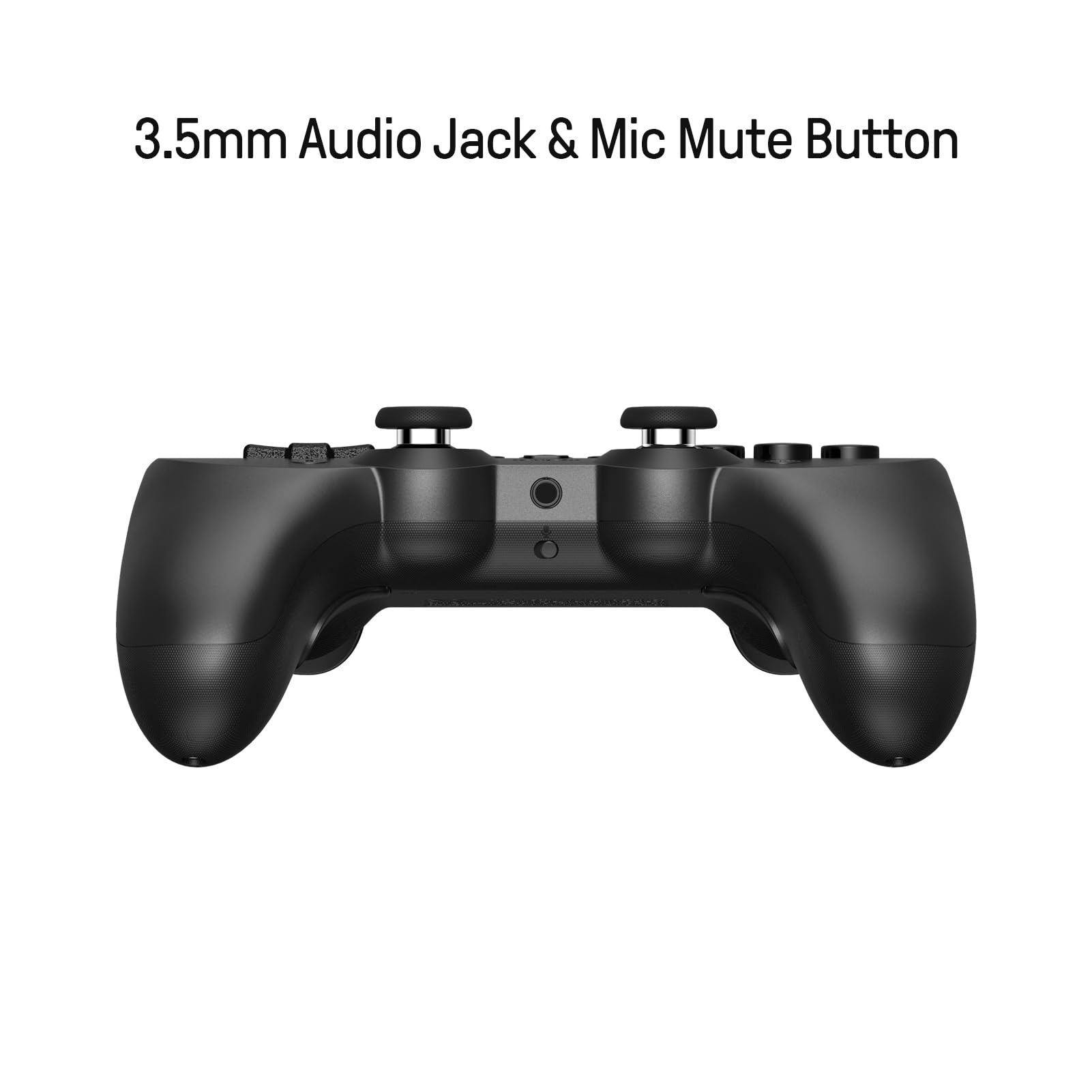 8Bitdo Pro 2 Hall Effect Joysticks/Hall Trigger Wired Controller with Back Buttons, 3.5mm Audio Jack and Mic Mute Button for Xbox Series X|S, Xbox One, Windows 10/11 - Officially Licensed (Black)