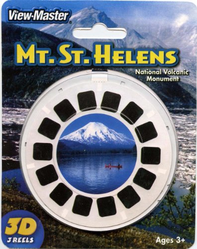 ViewMaster - Mt St Helens National Volcanic Monument - 3 Reels on Card- NEW