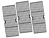 VICOOL HyG876C Cast Iron Cooking Grid Replacement For Select Gas Grill Models By Charbroil, Kenmore And Others, Set Of 3
