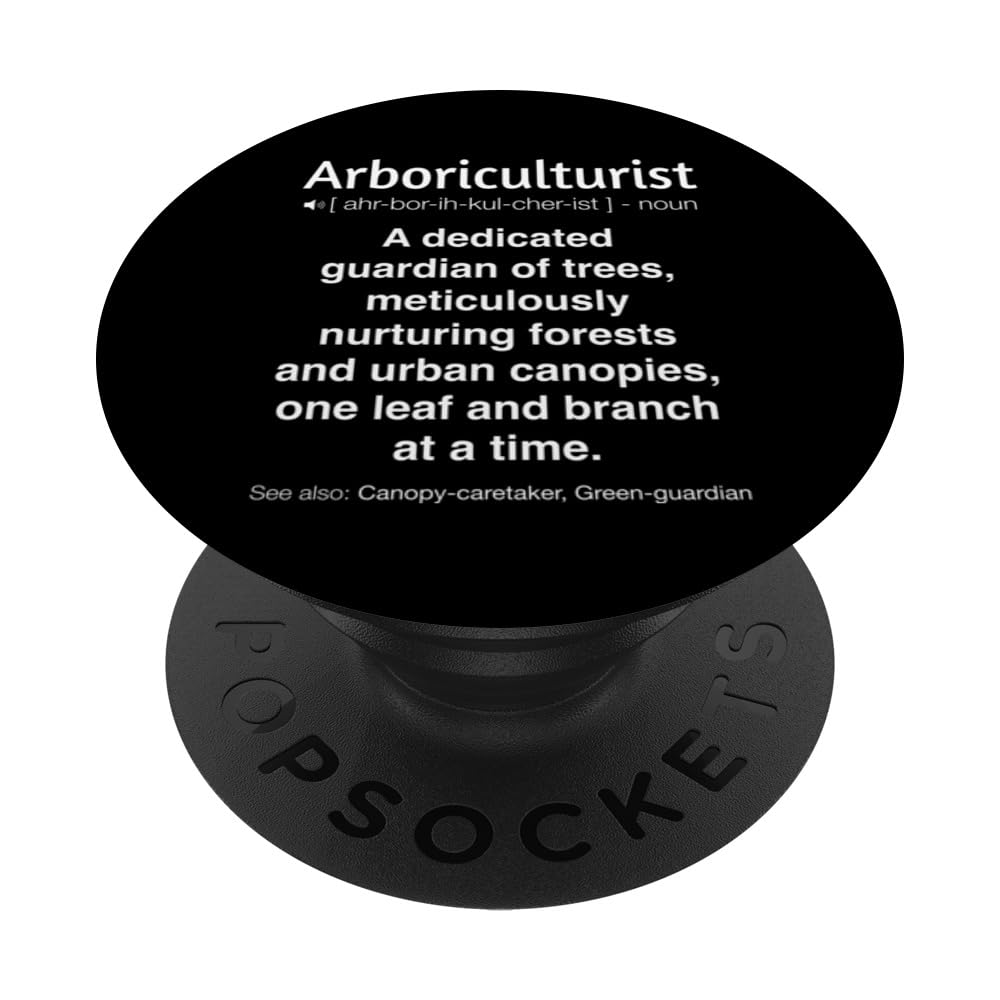 Funny Arboriculturist PopSockets Swappable PopGrip