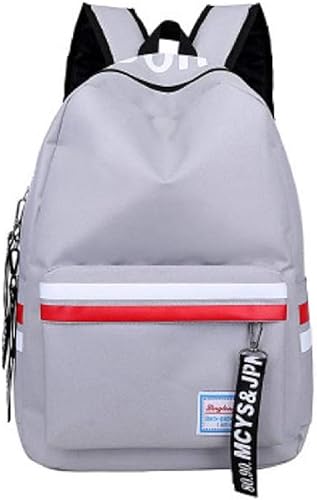 Amazon ブルーリフレイン リュックサック レディース リュック 通勤 通学 大容量 軽量 バッグパック バックパック 女性用 デイパック 女子 高校生 デイパッグ 可愛い 丈夫 女の子 人気 韓国 おしゃれ カジュアル かわいい 旅行 使いやすい 小学生 中学生 灰色 グレイ