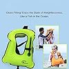 Rrtizan-Unisex-Adult-Portable-Inflatable-Canvas-Life-Jacket-Snorkel-Vest-For-Diving-Safety
