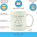 I Do What I Want Funny Coffee Mug Cat Middle Finger 11 oz - Birthday Gift For Men & Women, Him or Her - Best Office Cup & Christmas Present Idea For Mom, Dad, Boyfriend, Girlfriend or Coworkers