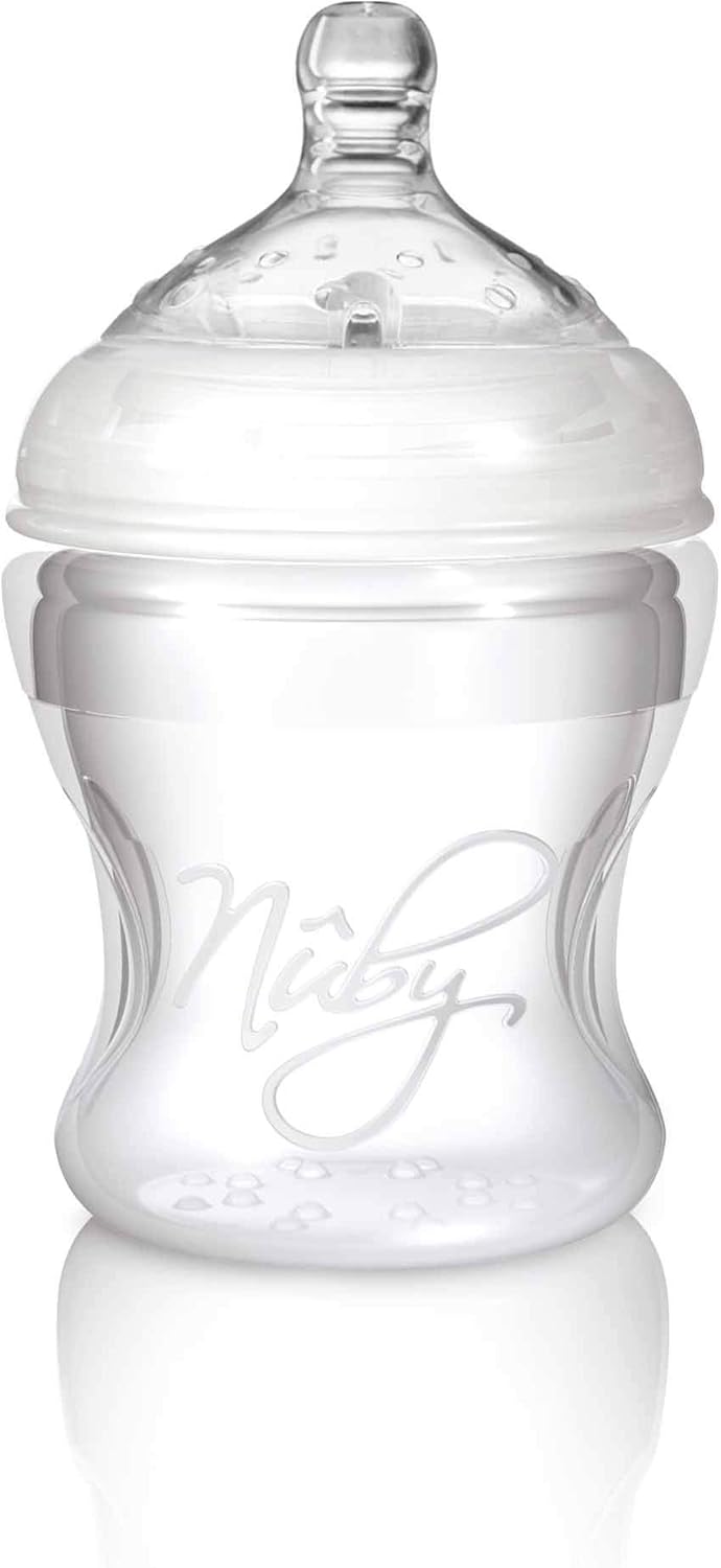 Nuby Natural Touch 150ml SoftFlex Natural Nurser Feeding Bottle, 67016, 1 count (Pack of 1)