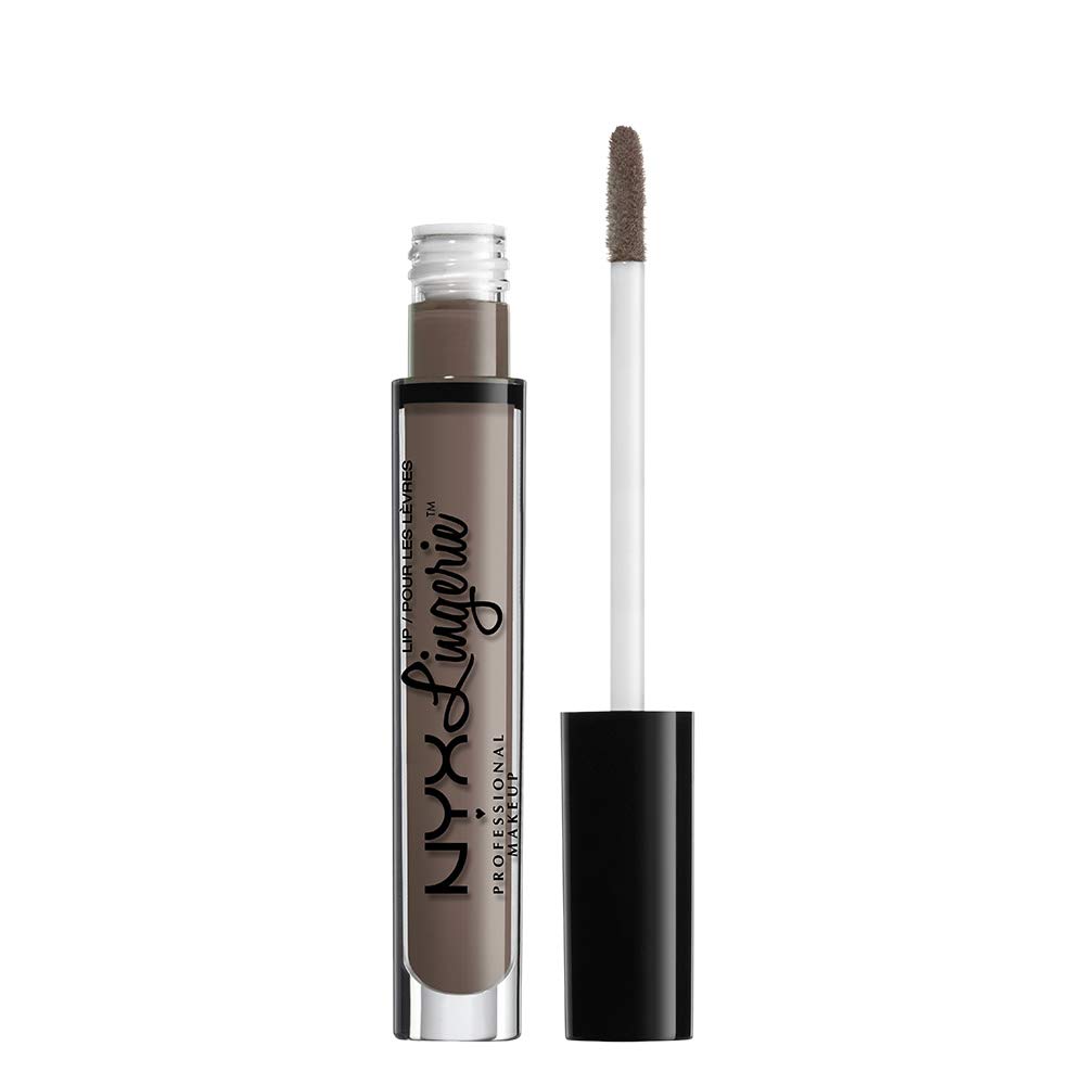 NYX Professional Makeup Lip Lingerie Liquid Lipstick, Creamy and Matte Finish, Long Lasting, Vegan Formula, Shade: Scandalous