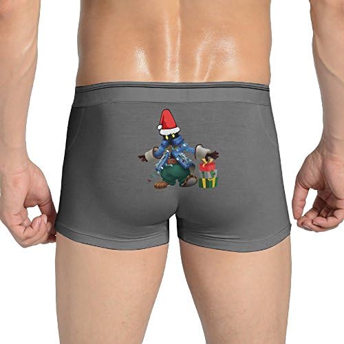 NHK Sexy Vivi Final Fantasy Christmas Seamless Stretchable Boxer Underwear For Fashionable Men Ash 3X
