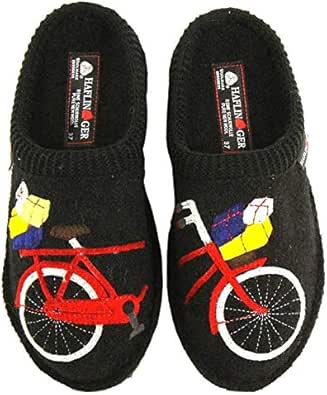 haflinger red slippers