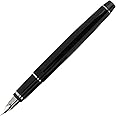 Pilot Namiki Falcon Collection Fountain Pen, Black with Rhodium Accents, Soft Extra Fine Nib (60740)