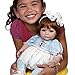 Adora Realistic Baby Doll Paris Poodle Toddler Doll - 20 inch, Soft CuddleMe Vinyl, Dark Brown Hair, Blue Eyes