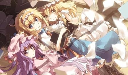 Amazon 遊戯プレイマット 東方project アリス 魔理沙 パチュリー J1345 アニメ 萌えグッズ 通販