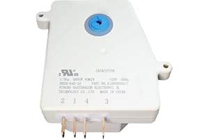 SALUGRE OEM 5304526183 Refrigerator Defrost Timer Compatible with Frigidaire and White-Westinghouse Refrigerator, Replacement Part 4960382 AP7014390 PS16227343 EAP16227343 FIX16227343 A12859004/C DHSH-640-2A