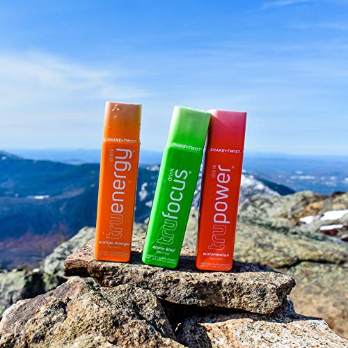 Tru Wellness Shots Performance Sampler, Natural Energy Shots, Brain