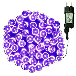 Tuokay, Binnen Kerstverlichting met Stekker, 13m 100 LED 8 Modi Waterdichte LED Kerstdecoratie, Kerstverlichting voor…