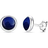 LeCalla 925 Sterling Silver Stud Earrings | Cubic Zirconia Stud Earrings for Women | Birthday Gifts Jewelry