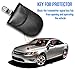 Faraday Bag Faraday Key Fob Protector, Car RFID Signal Blocking Pouch Protector, Faraday Cage Fob Guard for Keyless, Cars Security Anti Theft, Anti-Hacking Case RFID WIFI Blocker Box, 2 PACK