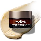 Melixir Mandarin Vitamin CE Hydration Cream, Niacinamide & Panthenol, Vitamin Capsules for Skin Radiance & Uneven Tone, Daily Face Moisturizer for Dry and Dull Skin, Korean Skincare (1.0 fl.oz./30ml)