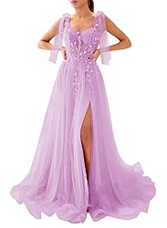 Dymaisei Sweetheart Lace Prom Dresses Spaghetti